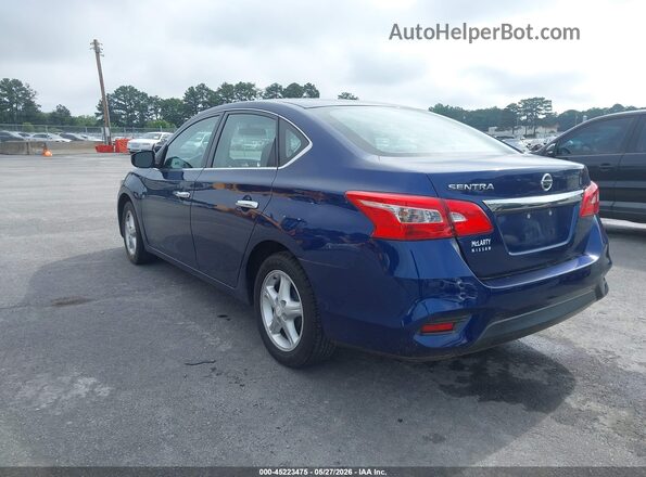 3N1AB7AP7GY337867 2016 NISSAN SENTRA Blue Tył lewy