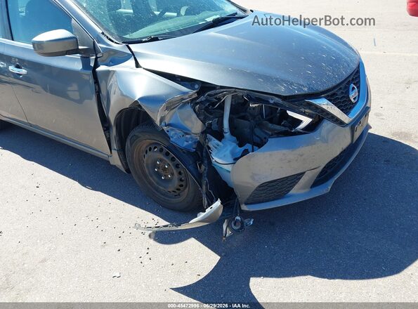 3N1AB7AP7HL658337 2017 NISSAN SENTRA Gray Vista frontal