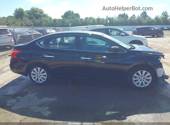3N1AB7AP7HL666406 2017 NISSAN SENTRA Черный Панорамный вид салона 360°