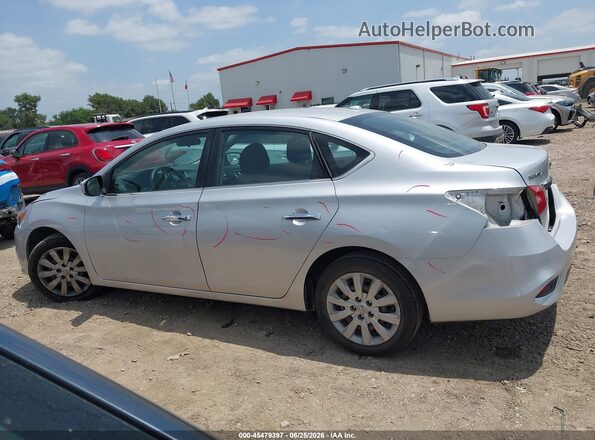 3N1AB7AP7HL670441 2017 NISSAN SENTRA Silver 