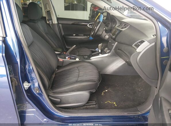 3N1AB7AP7HL714678 2017 NISSAN SENTRA Blue Vista interior delantera