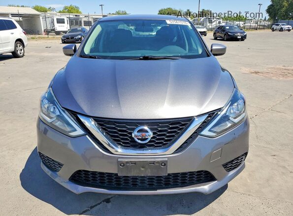 3N1AB7AP7HY208769 2017 NISSAN SENTRA Серый Вид спереди