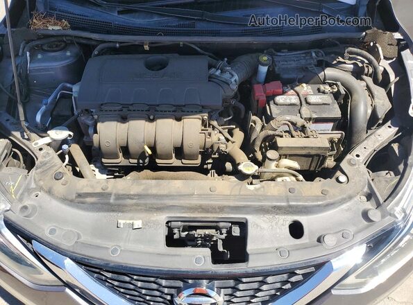 3N1AB7AP7HY208769 2017 NISSAN SENTRA Серый Вид задней части салона