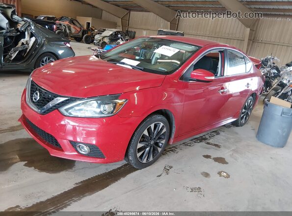 3N1AB7AP7HY230819 2017 NISSAN SENTRA Red 