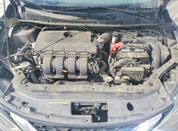 3N1AB7AP7HY244171 2017 NISSAN SENTRA Gray უკანა სალონის ხედი