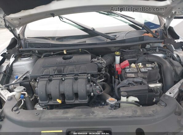3N1AB7AP7HY254425 2017 NISSAN SENTRA Silver უკანა ხედი