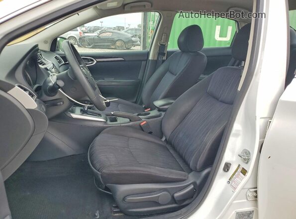 3N1AB7AP7HY255722 2017 NISSAN SENTRA White Vista interior delantera