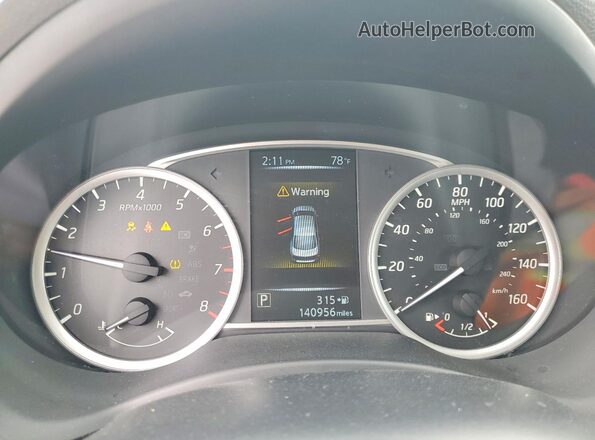 3N1AB7AP7HY255722 2017 NISSAN SENTRA White Vista del cuadro de instrumentos