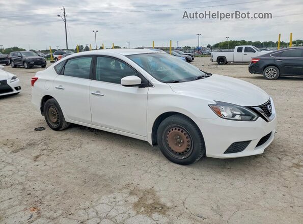 3N1AB7AP7HY255722 2017 NISSAN SENTRA White Delantero derecho