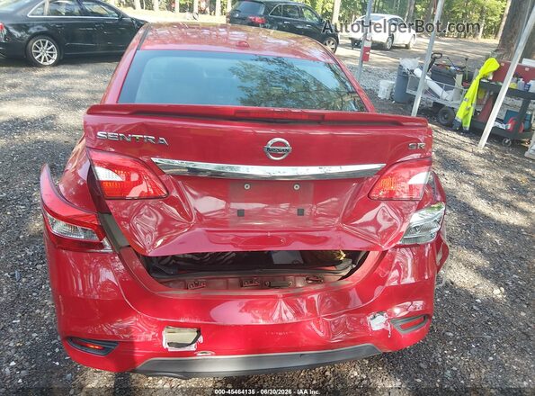 3N1AB7AP7HY259186 2017 NISSAN SENTRA Red Widok z przodu