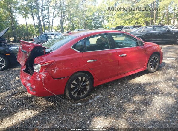 3N1AB7AP7HY259186 2017 NISSAN SENTRA Red Tył prawy