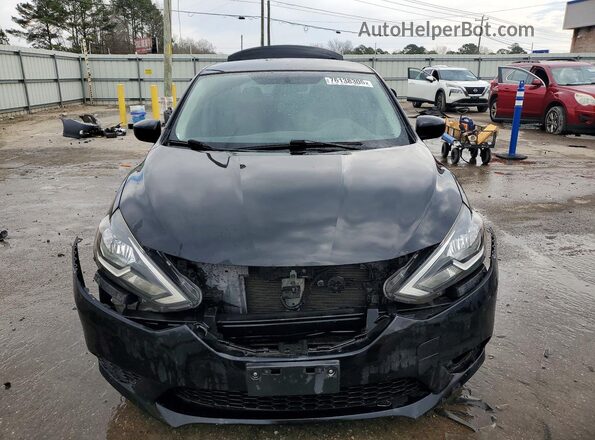 3N1AB7AP7HY271144 2017 NISSAN SENTRA Black Դիմացի տեսք