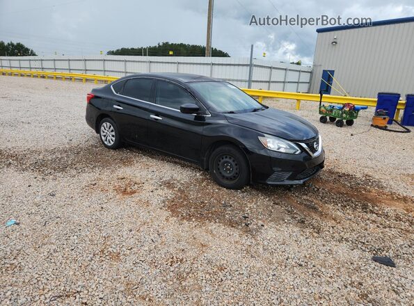 3N1AB7AP7HY283570 2017 NISSAN SENTRA Black Передня права чверть