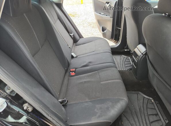 3N1AB7AP7HY283570 2017 NISSAN SENTRA Black Вид задніх сидінь