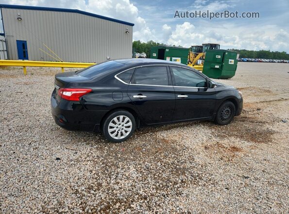 3N1AB7AP7HY283570 2017 NISSAN SENTRA Black Задня права чверть