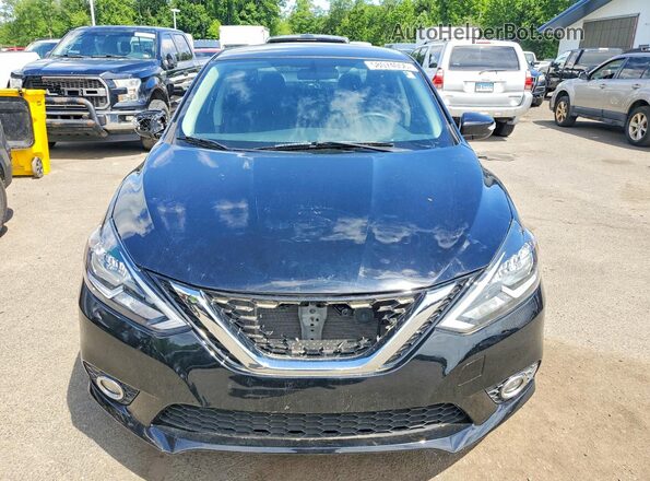 3N1AB7AP7HY284556 2017 NISSAN SENTRA Black Widok z przodu