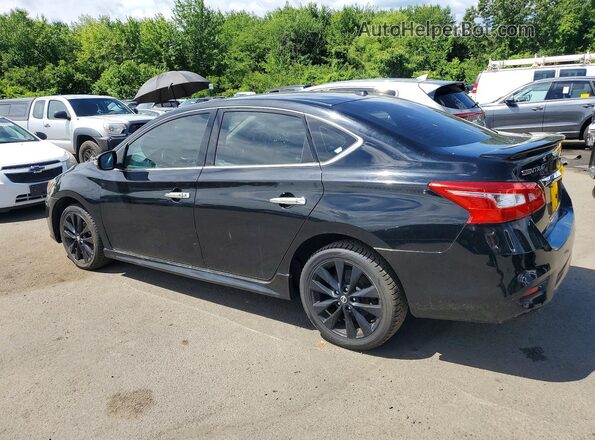 3N1AB7AP7HY284556 2017 NISSAN SENTRA Black Tył lewy