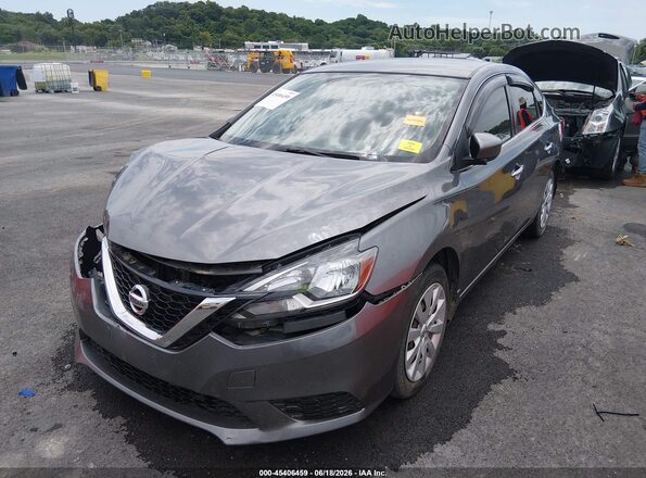 3N1AB7AP7HY288672 2017 NISSAN SENTRA Gray 