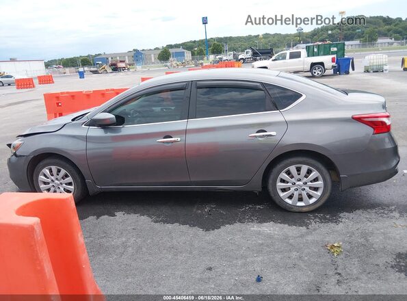 3N1AB7AP7HY288672 2017 NISSAN SENTRA Gray 360 interior view