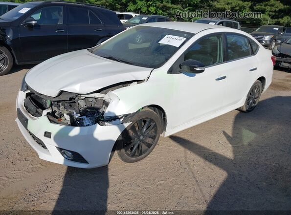 3N1AB7AP7HY291569 2017 NISSAN SENTRA White Przód lewy