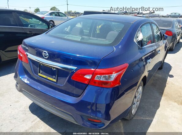3N1AB7AP7HY335974 2017 NISSAN SENTRA Синий 