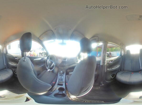 3N1AB7AP7HY347963 2017 NISSAN SENTRA Silver Вид наклейки з VIN-кодом