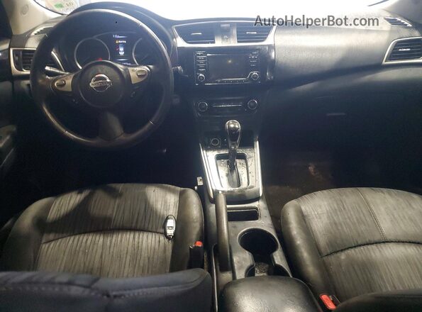 3N1AB7AP7HY356291 2017 NISSAN SENTRA Blue წინა პანელის ხედი