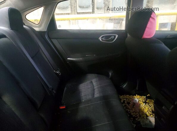 3N1AB7AP7HY356291 2017 NISSAN SENTRA Blue უკანა სავარძლების ხედი