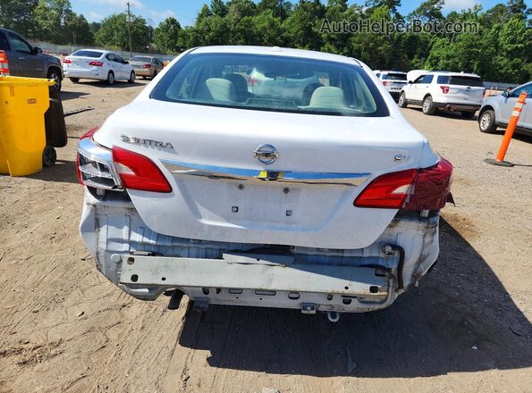 3N1AB7AP7HY365069 2017 NISSAN SENTRA White უკანა ხედი