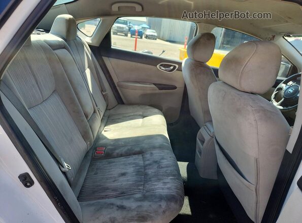 3N1AB7AP7HY365069 2017 NISSAN SENTRA White უკანა სავარძლების ხედი