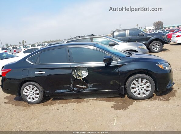 3N1AB7AP7HY369509 2017 NISSAN SENTRA Черный 