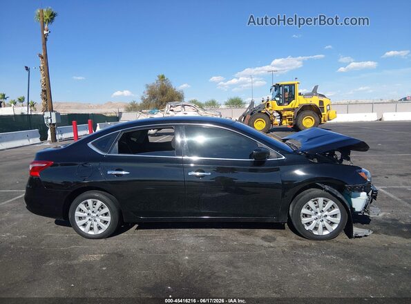 3N1AB7AP7HY394832 2017 NISSAN SENTRA Black Vista interior de 360 grados