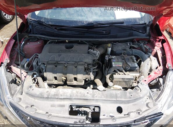 3N1AB7AP7JL621133 2018 NISSAN SENTRA Red Vista trasera