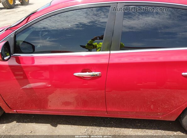 3N1AB7AP7JL621133 2018 NISSAN SENTRA Red Vista interior de 360 grados