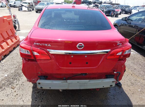 3N1AB7AP7JL621133 2018 NISSAN SENTRA Red 