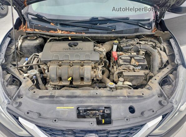 3N1AB7AP7JL635355 2018 NISSAN SENTRA Black Vista interior trasera
