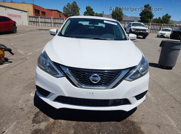 3N1AB7AP7JL635582 2018 NISSAN SENTRA Белый Вид спереди