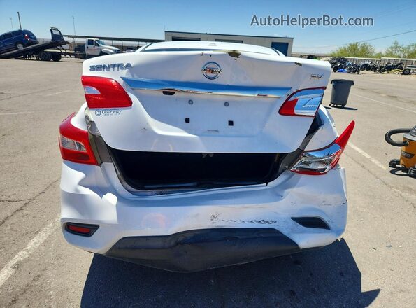 3N1AB7AP7JL635582 2018 NISSAN SENTRA Белый Вид сзади