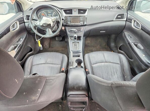 3N1AB7AP7JL635937 2018 NISSAN SENTRA Черный Вид панели приборов