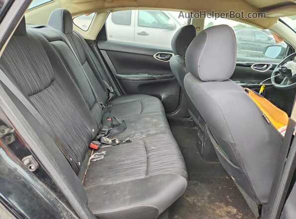 3N1AB7AP7JL635937 2018 NISSAN SENTRA Черный Вид задних сидений
