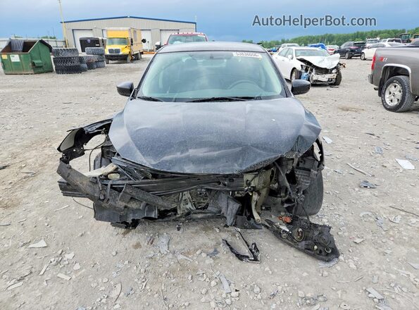 3N1AB7AP7JL635937 2018 NISSAN SENTRA Черный Вид спереди