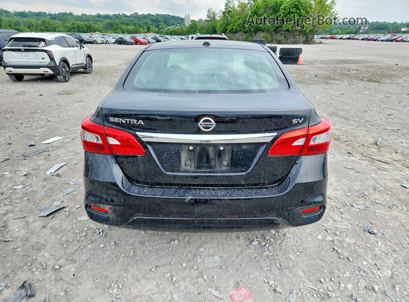 3N1AB7AP7JL635937 2018 NISSAN SENTRA Черный Вид сзади