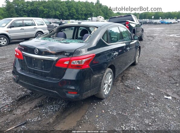 3N1AB7AP7JL637171 2018 NISSAN SENTRA Black Հետևի աջ