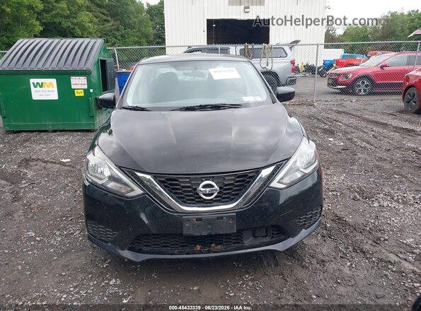 3N1AB7AP7JL637171 2018 NISSAN SENTRA Black Սարքավորումների վահանակի տեսք