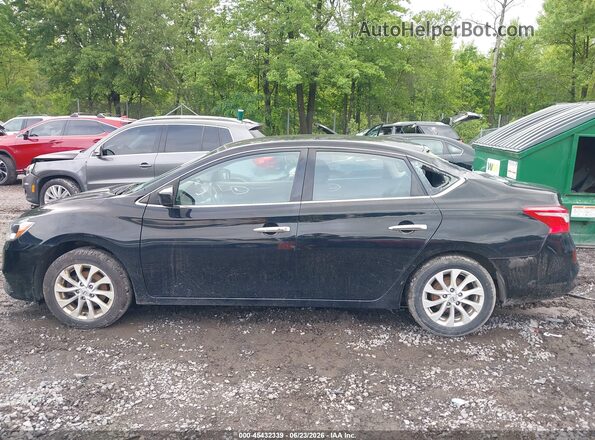 3N1AB7AP7JL637171 2018 NISSAN SENTRA Black Սալոնի 360 աստիճան տեսք