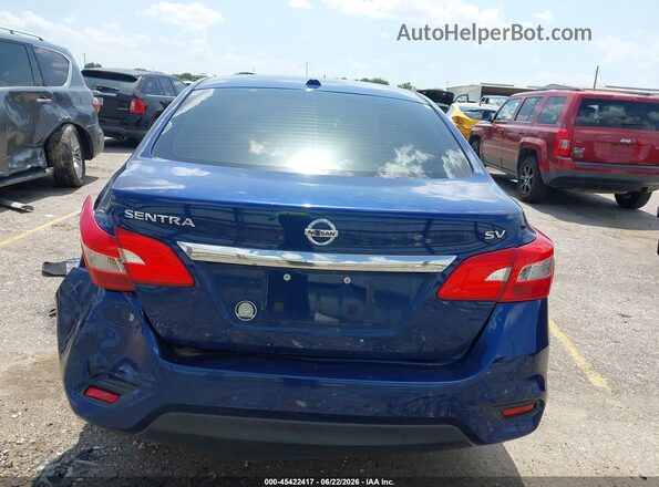3N1AB7AP7JL639874 2018 NISSAN SENTRA Blue 