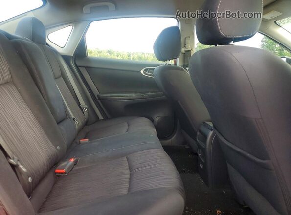 3N1AB7AP7JL649174 2018 NISSAN SENTRA Красный Вид задних сидений