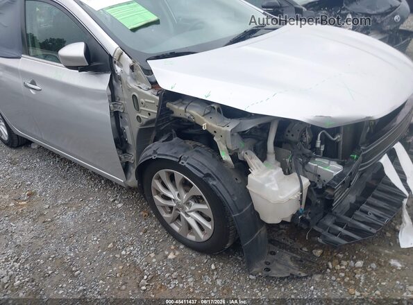 3N1AB7AP7JL653547 2018 NISSAN SENTRA Silver Front view