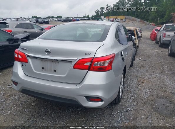 3N1AB7AP7JL653547 2018 NISSAN SENTRA Silver Rear right