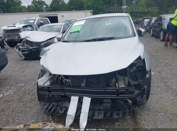 3N1AB7AP7JL653547 2018 NISSAN SENTRA Silver Instrument cluster view